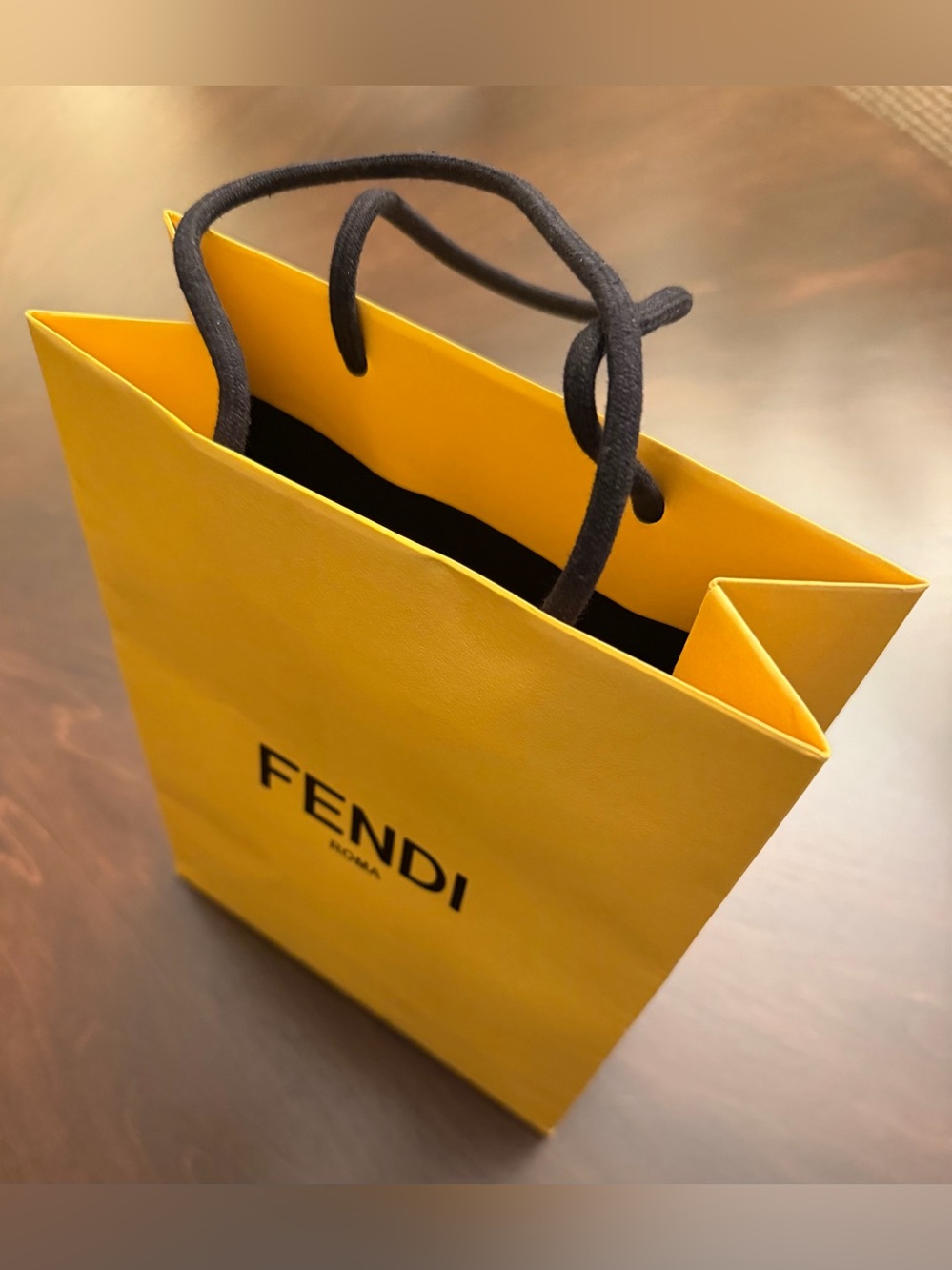 Fendi Roma shopping bag 10x7